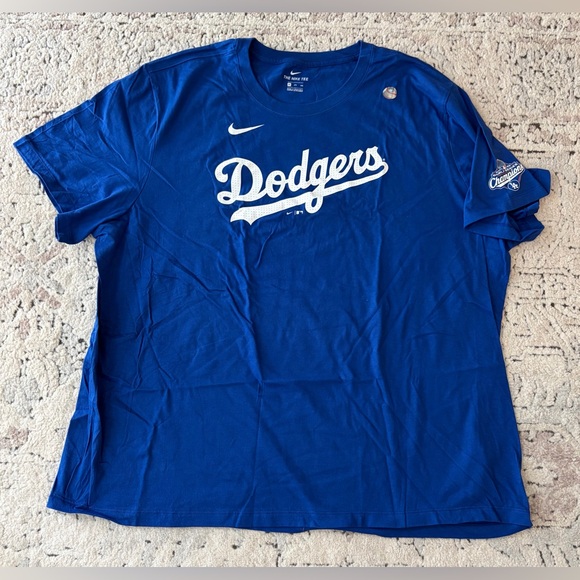 Nike Other - Nike Authentic Los Angeles Dodgers Ohtani #17 World Champions T-Shirt Men’s 4XL